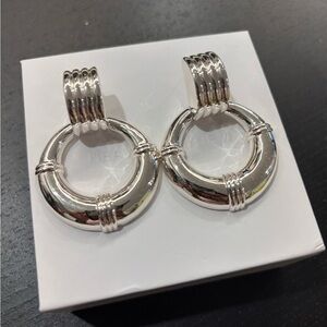 Heaven Mayhem Rosa Silver Earrings